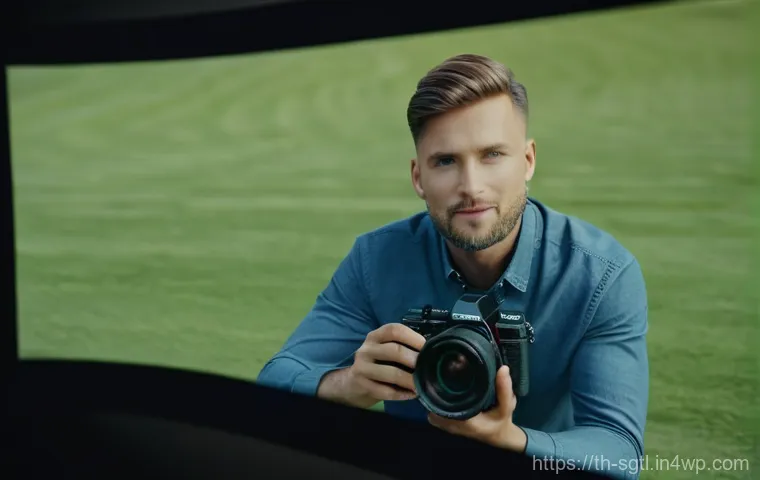 디지털 스토리의 다양한 전달 방식 - Here are three detailed image prompts: